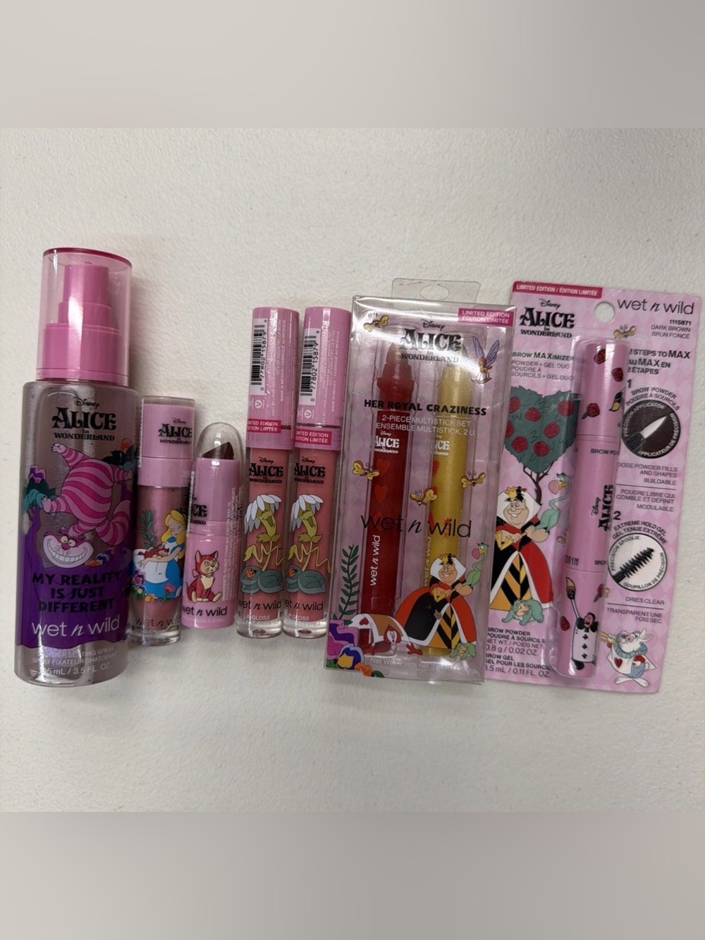 Wet n Wild x Disney Alice in Wonderland Make Up Bundle